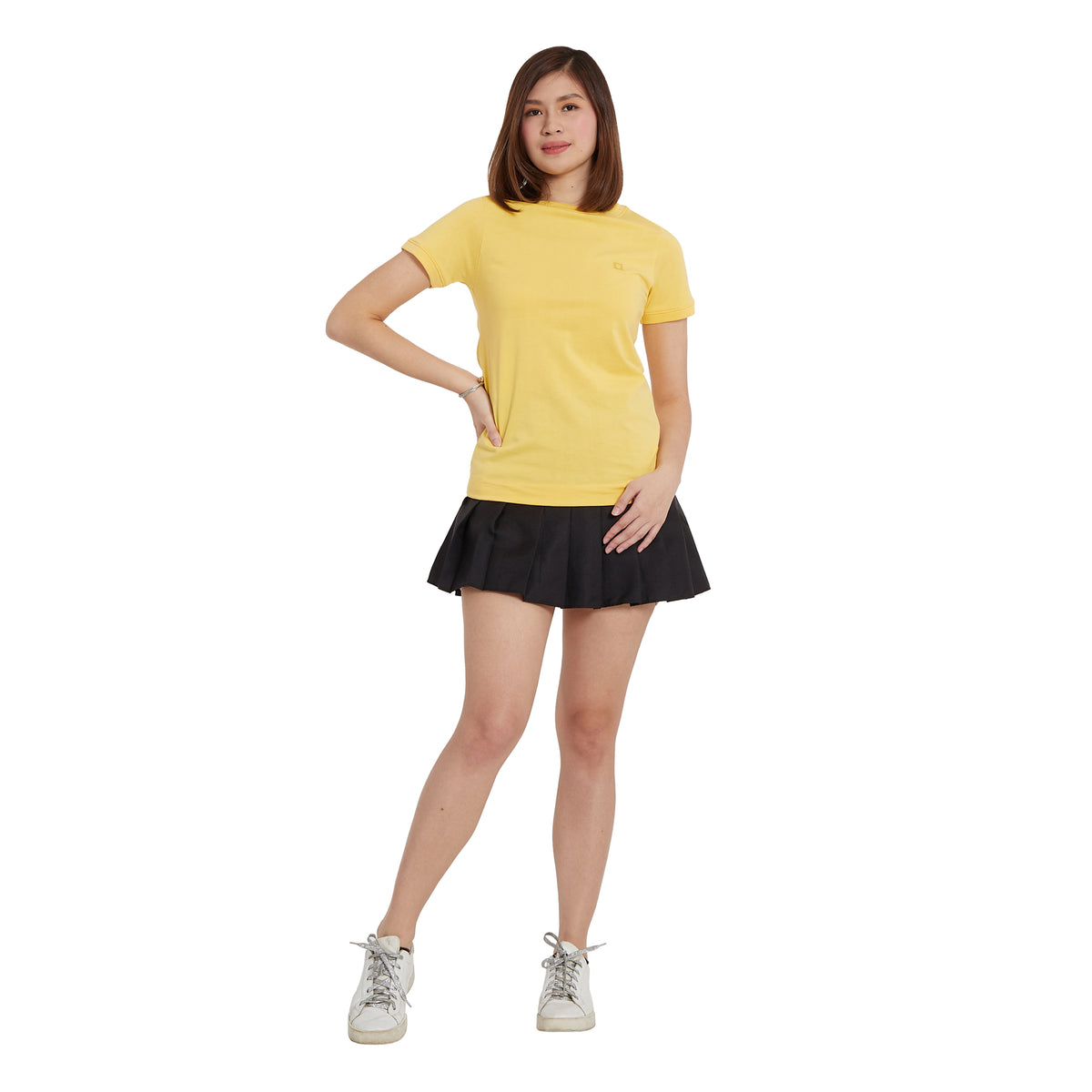 Cubic Ladies Plain  Regular Top Tee T Shirt - CLH2304R