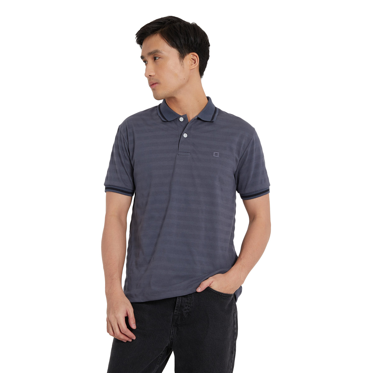 Cubic Mens Mixed Jersey  Polo Shirt Polo-shirt Collar Top Top for Men - CMJ2306C