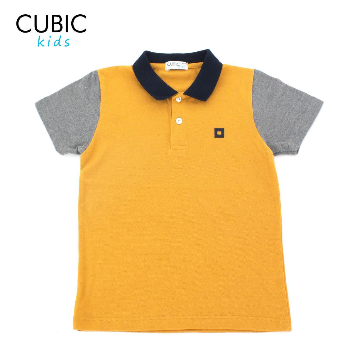 Cubic Boys Kids Pique Polo Shirt Collar Top Top for Boys - CKP2410H