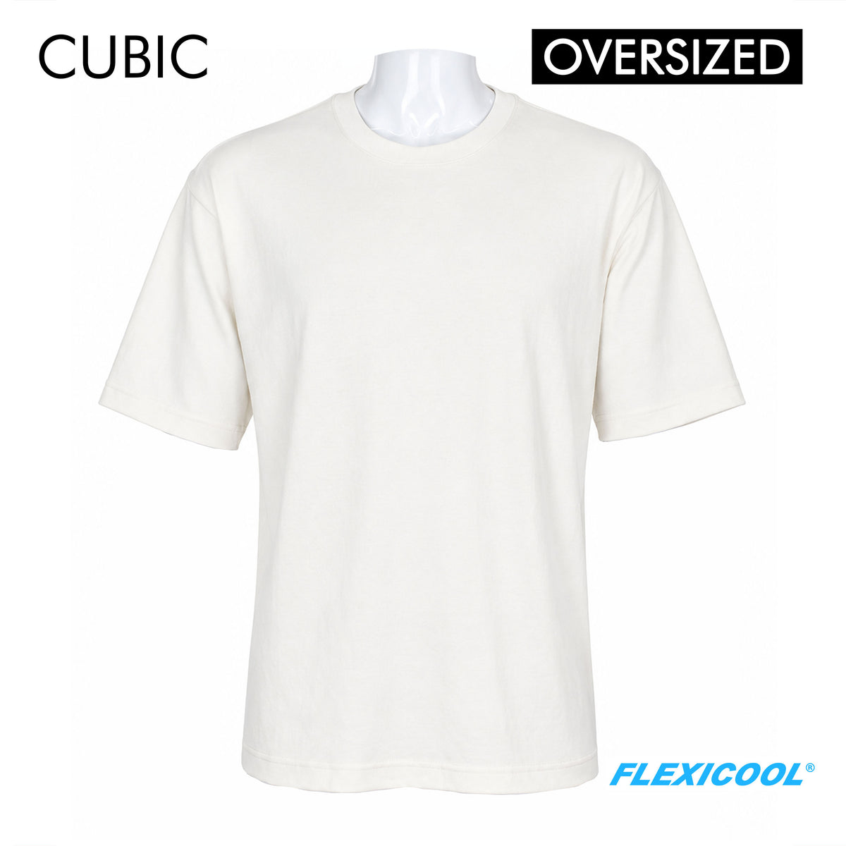 Cubic Men  Plain Oversized Shirt Tshirt Basic Tee T-Shirt  - CMBOS09R