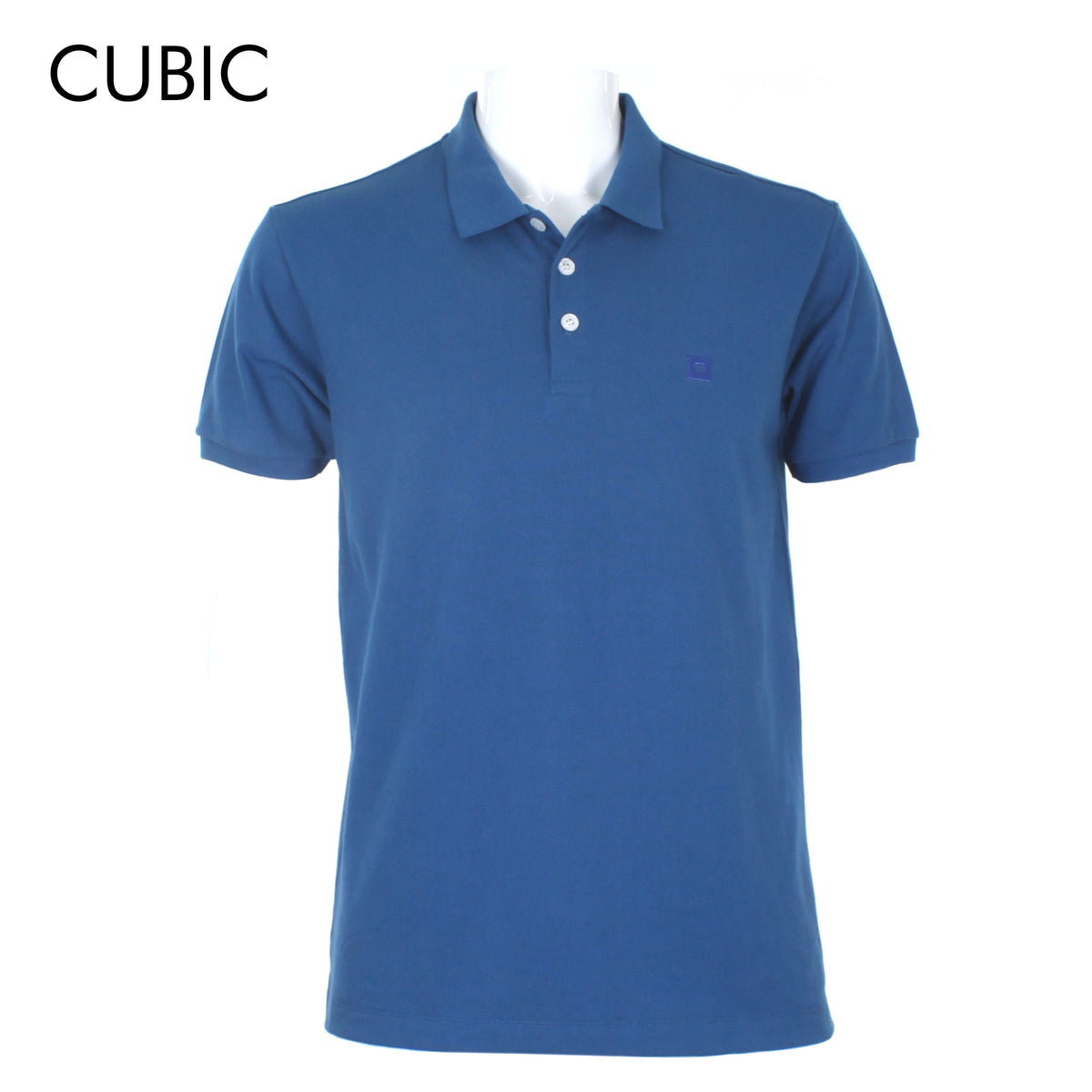 Cubic Mens Pique Polo Shirt Polo-shirt Collar Top Top for Men - CMP2427H