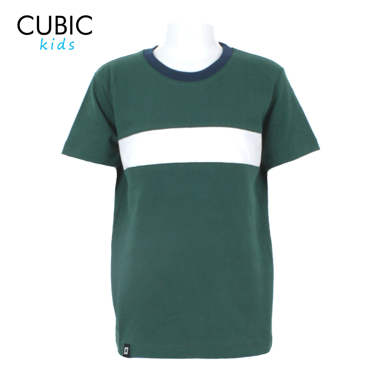 Cubic Boys Kids Round Neck with Combi Design Shirt Top for Boys - CKJ2501R