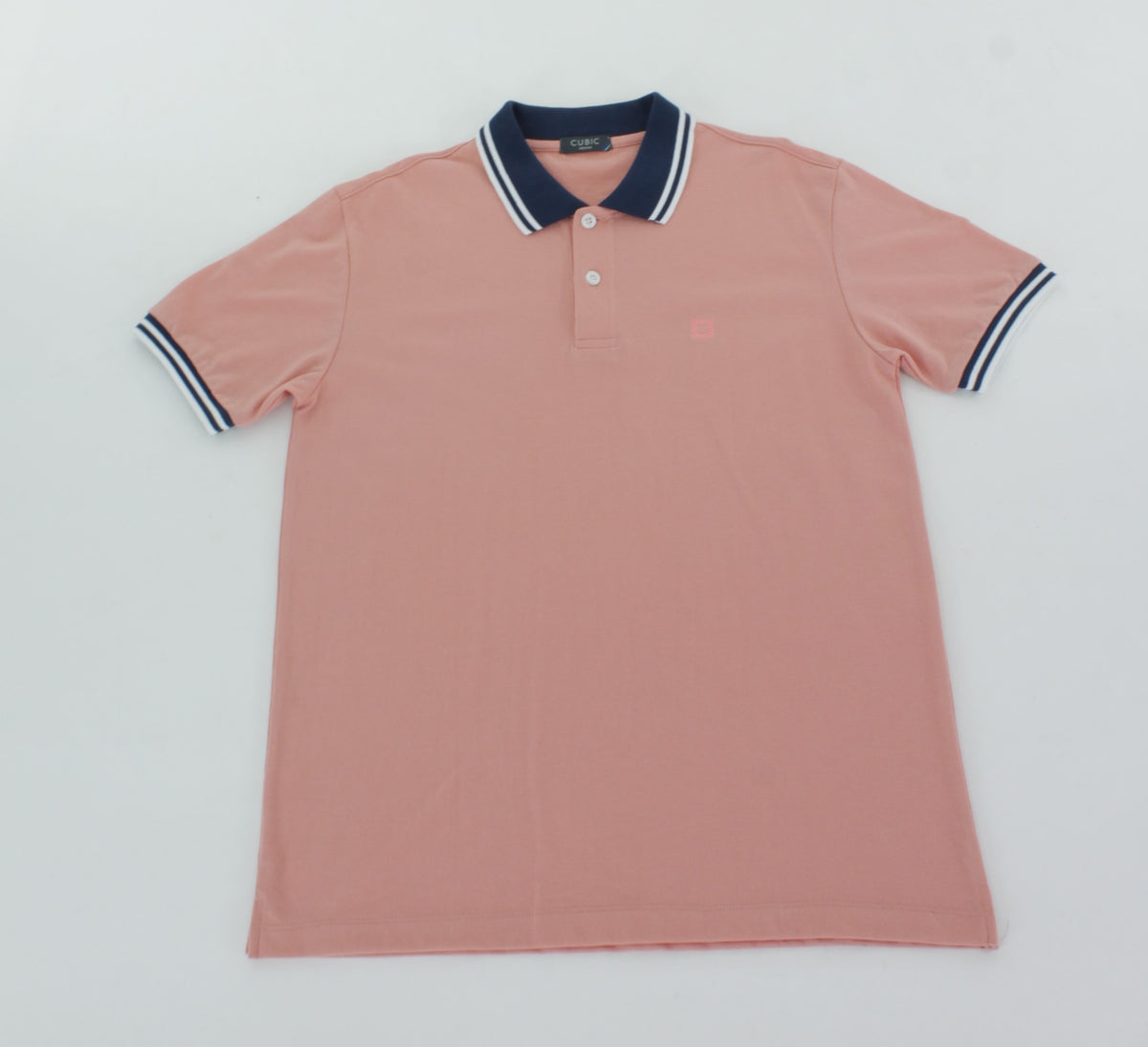 Cubic Mens Pique Polo Shirt Polo-shirt Collar Top Top for Men - CMP2429H