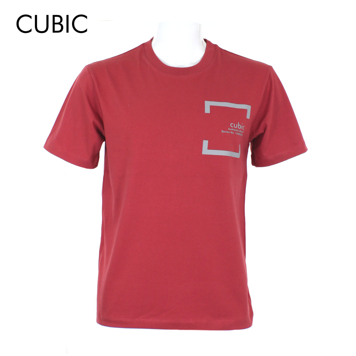 Cubic Men Jersey Round Neck Tees T-shirt Top Top for Men - CMJ2519R