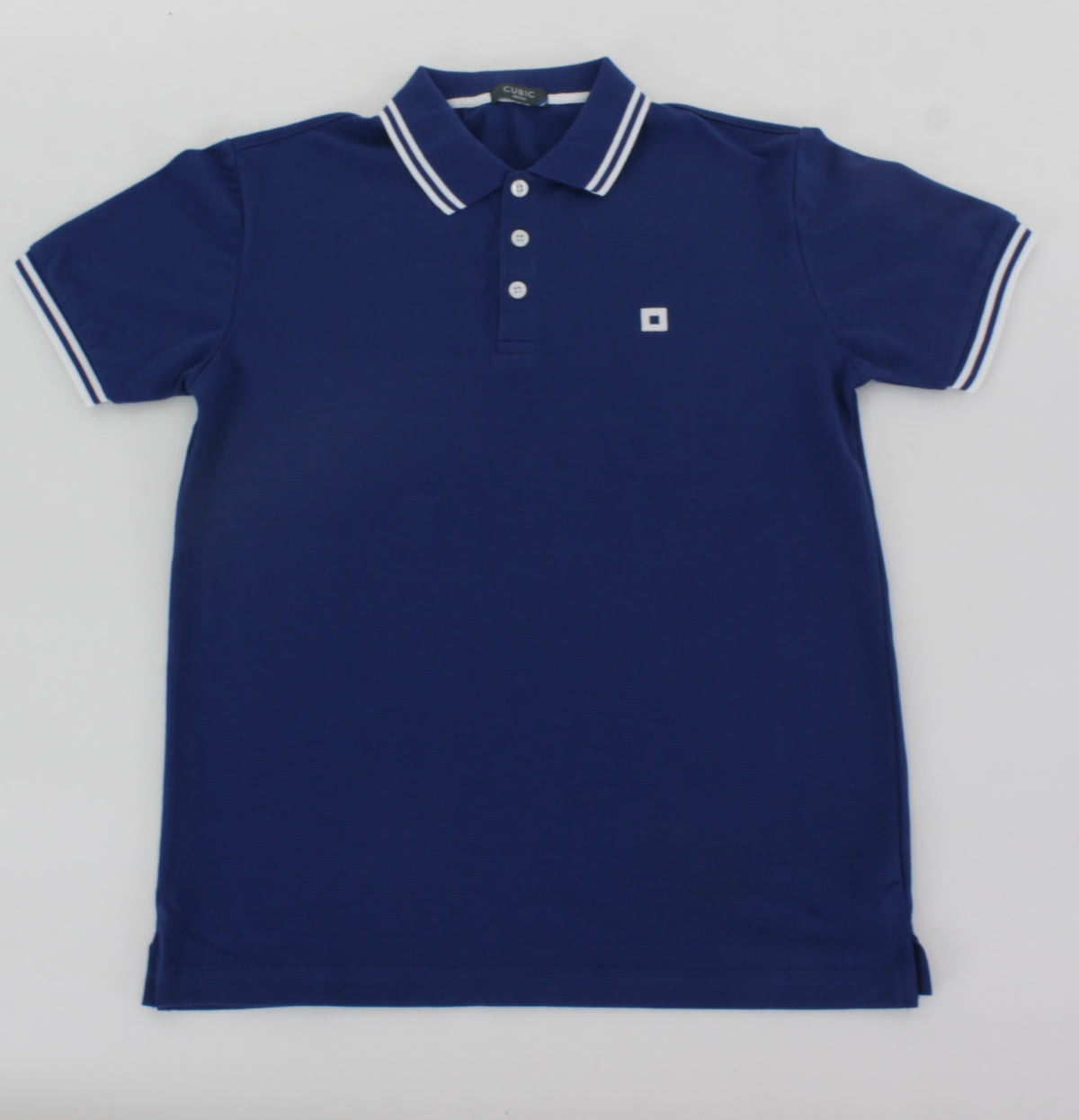 Cubic Mens Pique Polo Shirt Polo-shirt Collar Top Top for Men - CMP2423H