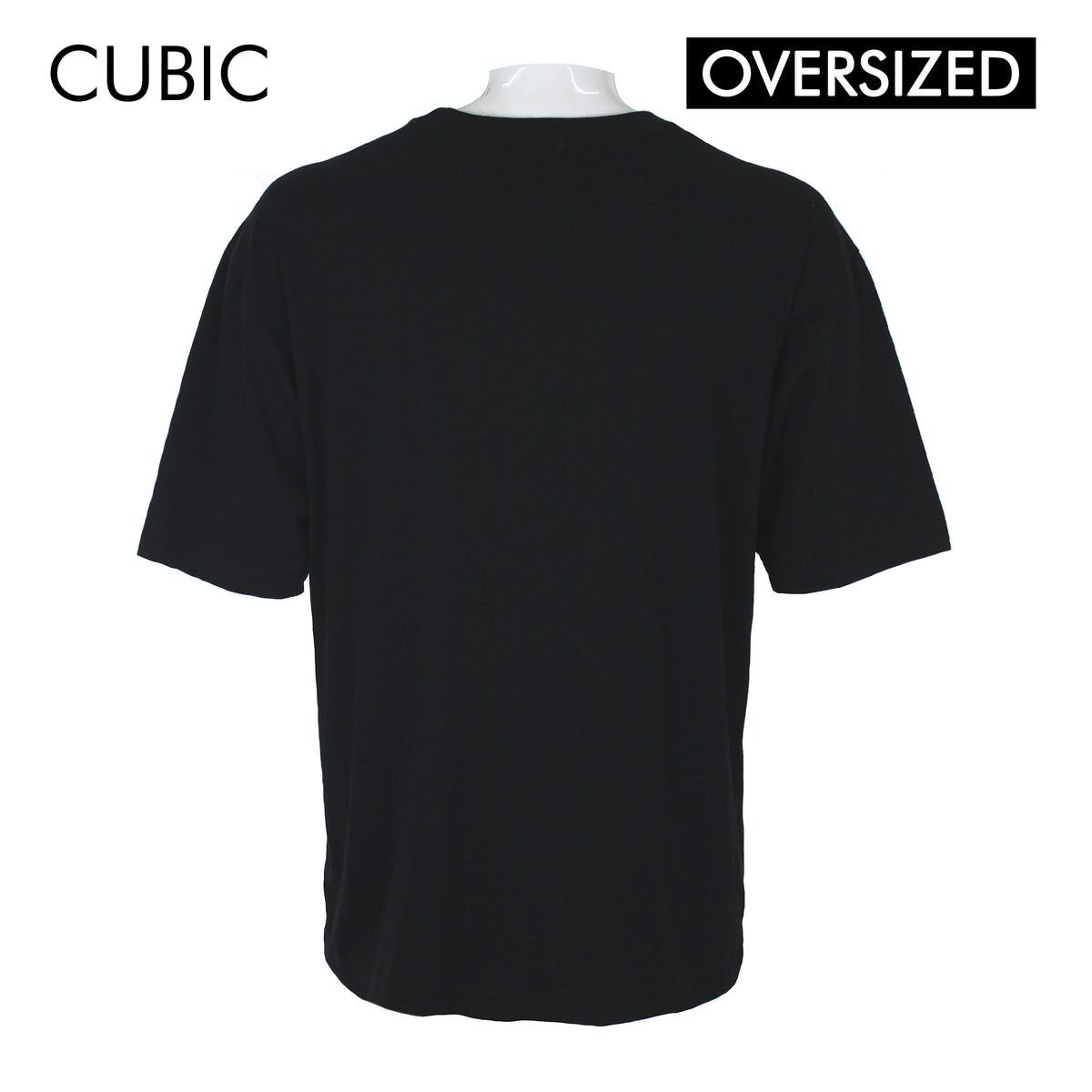 Cubic Men  Plain Oversized Shirt Tshirt Basic Tee T-Shirt with Pocket - CMJ2617R