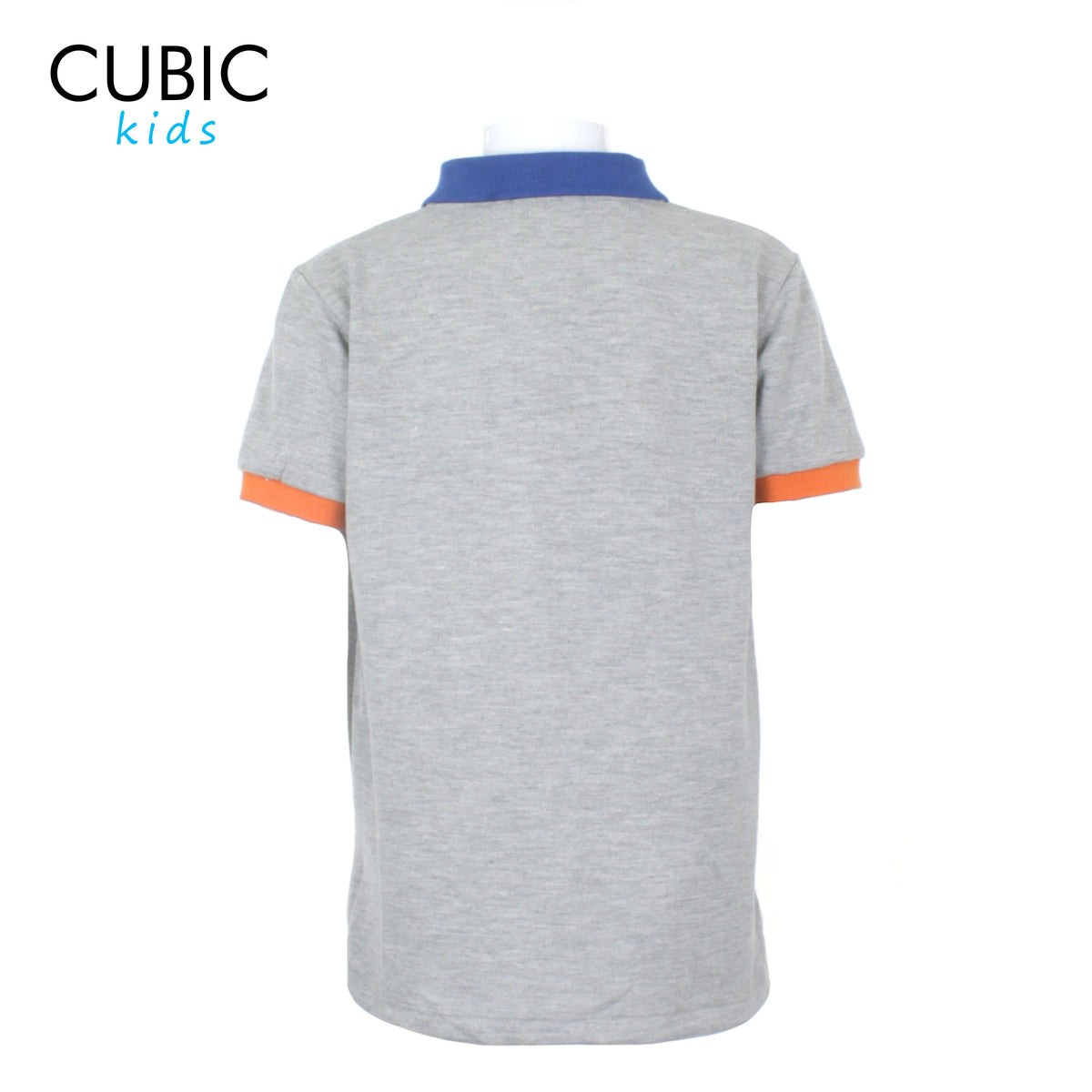 Cubic Boys Kids Pique Polo Shirt with Tipping Polo-Shirt Collar Top Top for Boys - CKP2411H