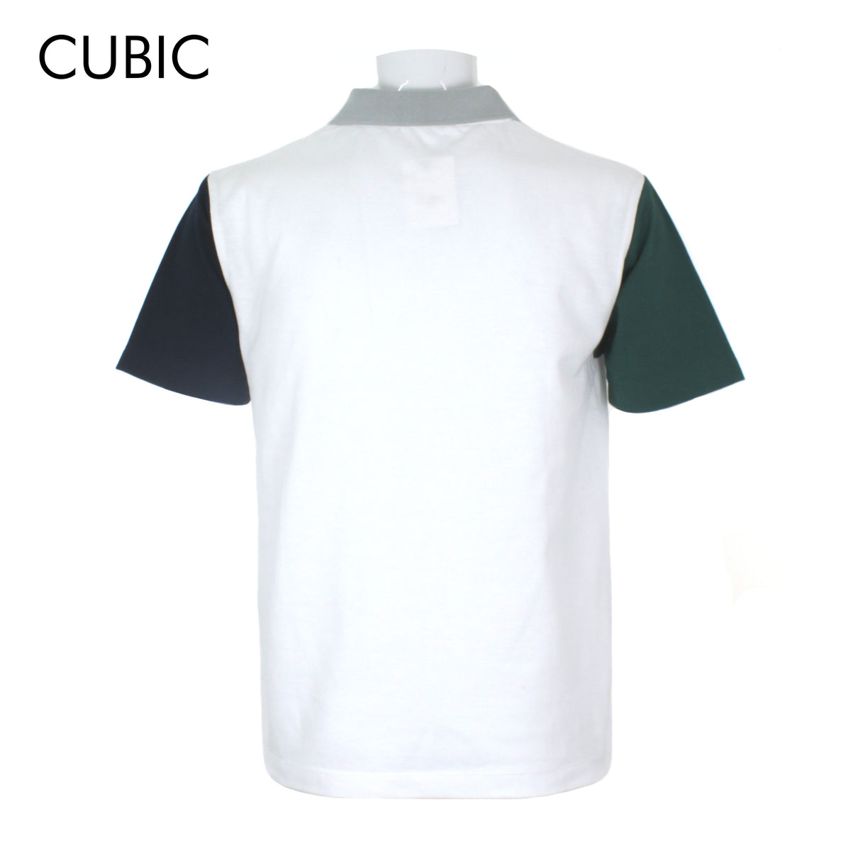 Cubic Mens Pique Polo Shirt Polo-shirt Collar Top Top for Men - CMP2511H