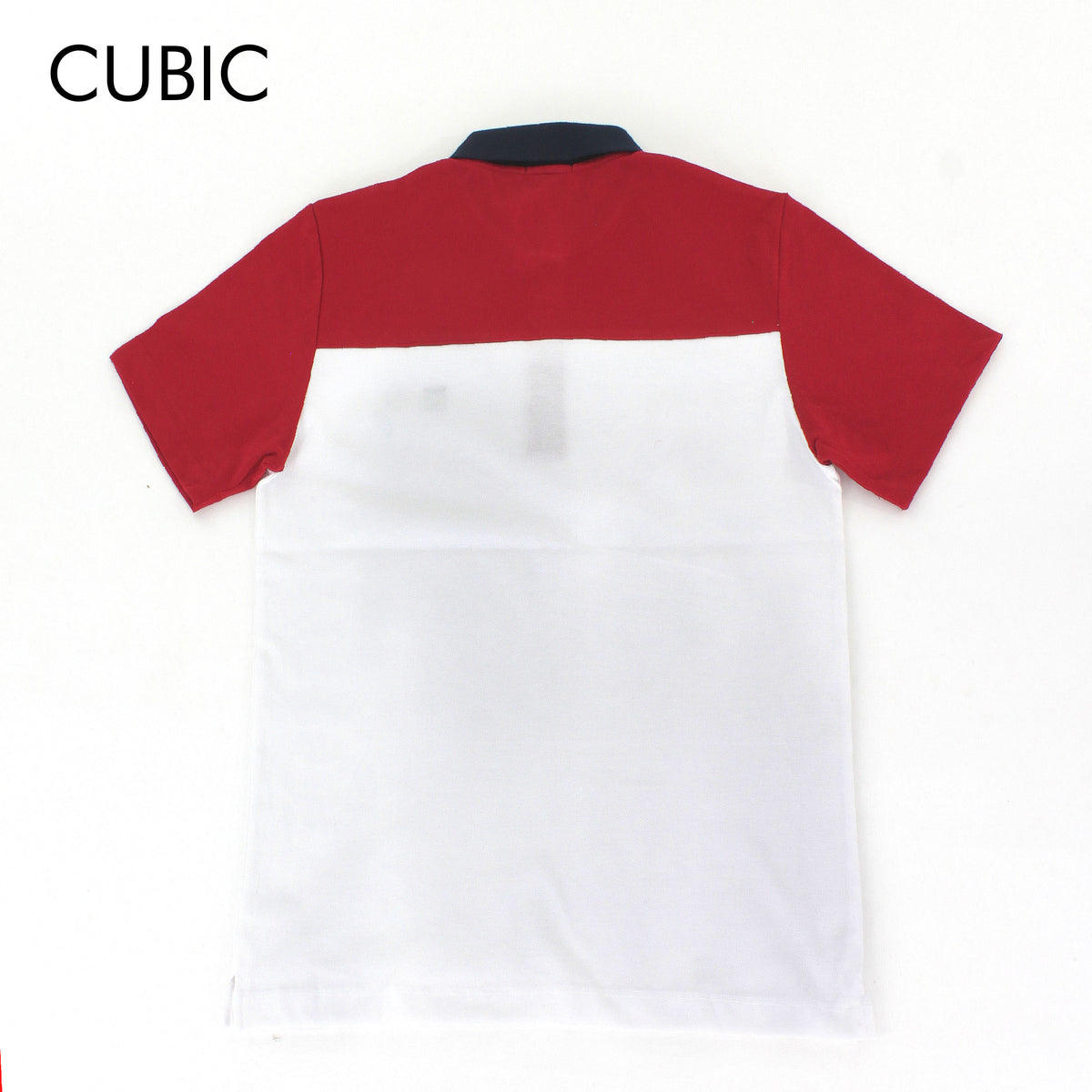 Cubic Mens Pique  Polo Shirt Polo-shirt Collar Top Top for Men - CMP2435H