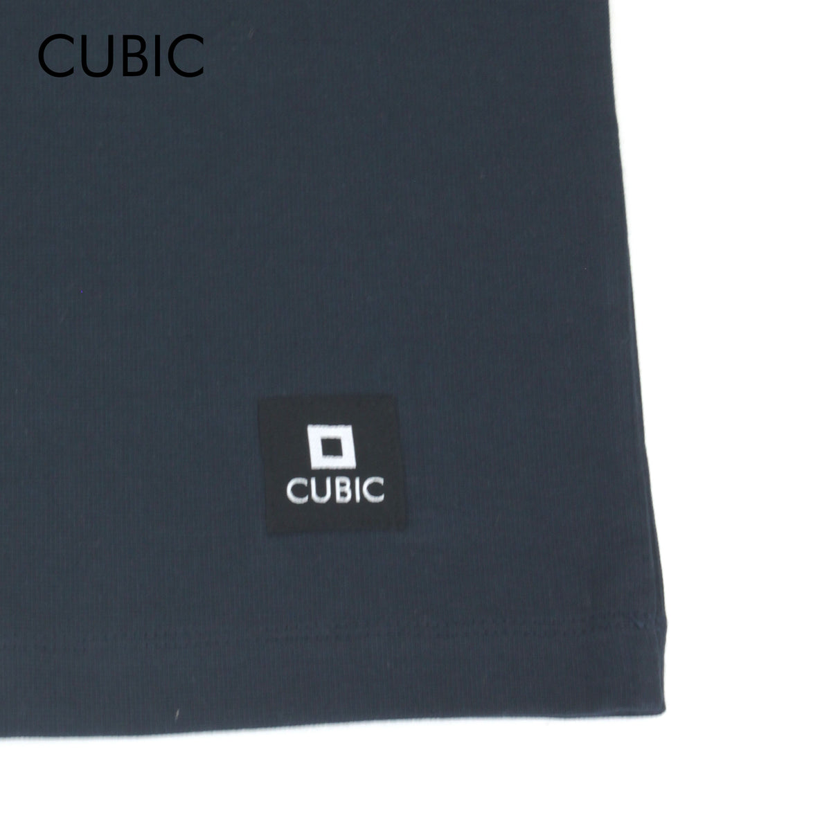 Cubic Mens Tuck Jersey Round Neck Tees T-Shirt Shirt Top Top for Men - CMJ2433R