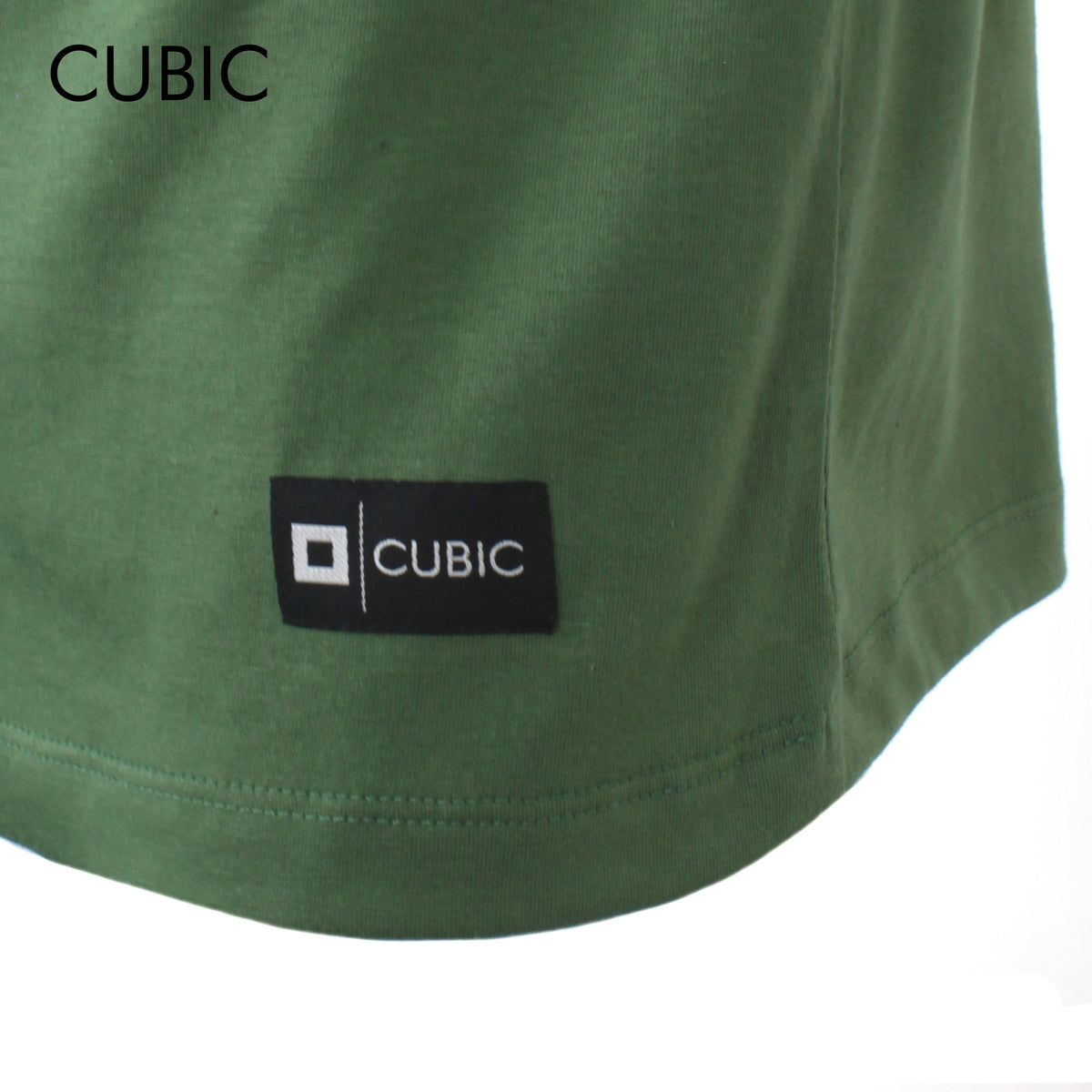 Cubic Men Round Neck Tees T-shirt Plain Shirt Top Top for Men - CMJ2311R
