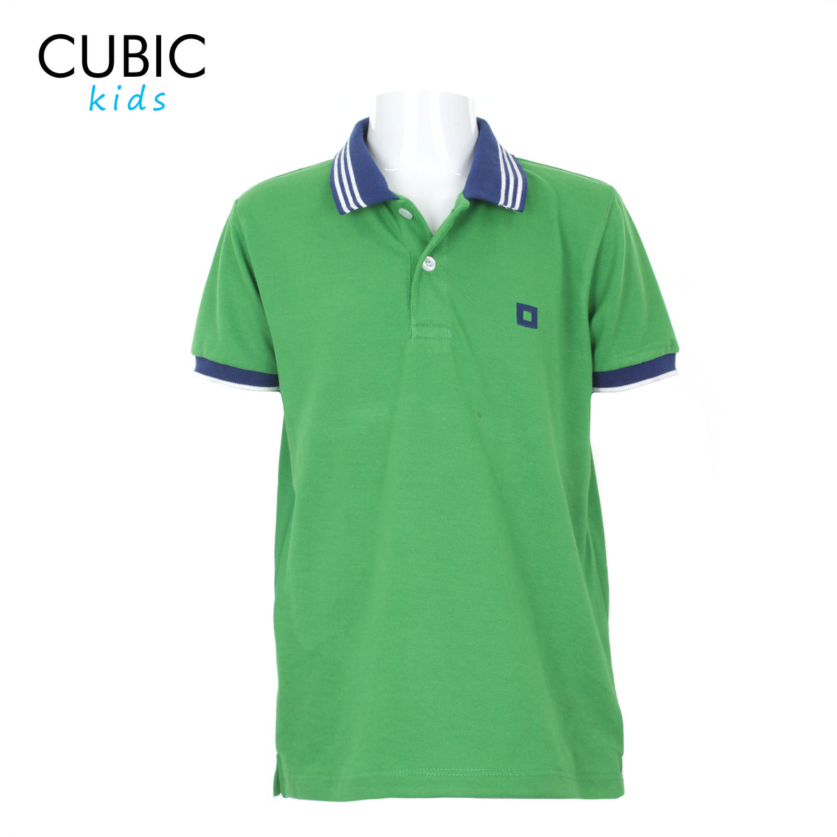 Cubic Boys Kids Pique Polo Shirt Polo-Shirt Collar Top Top for Boys - CKP2221H