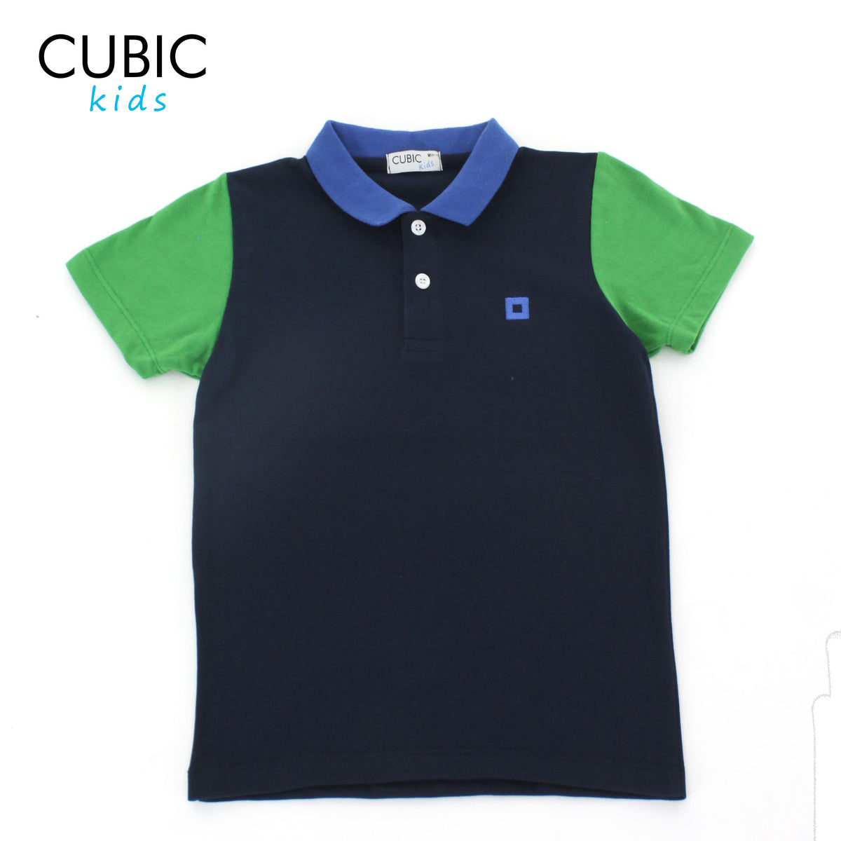 Cubic Boys Kids Pique Polo Shirt Collar Top Top for Boys - CKP2410H