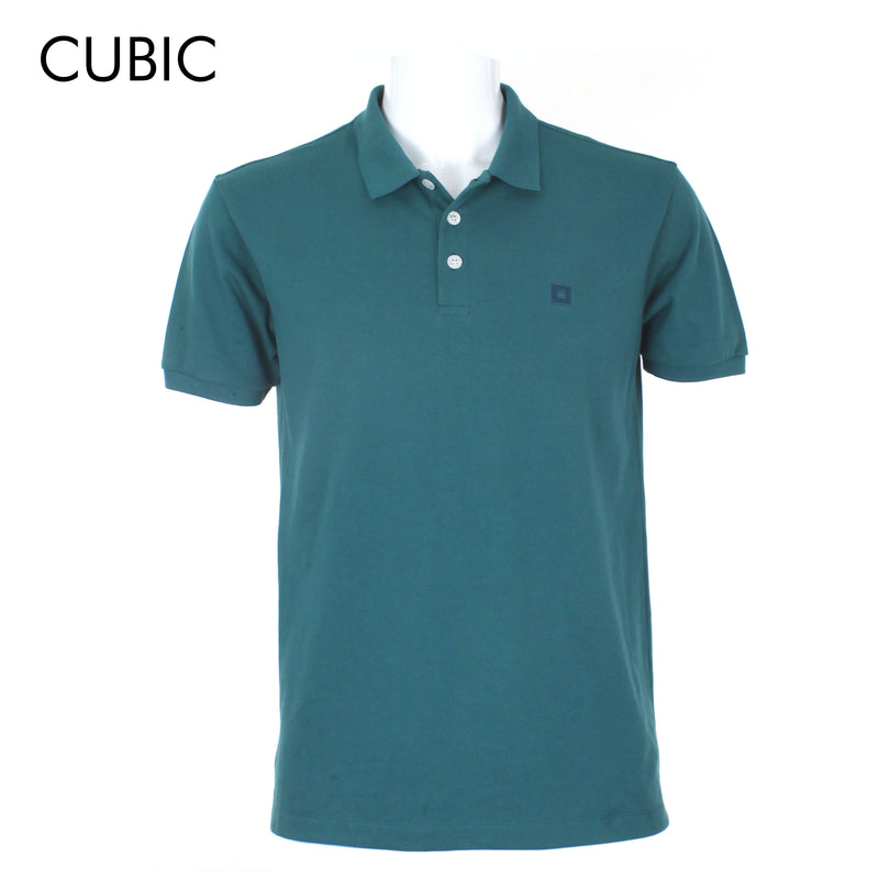 Cubic Mens Pique Polo Shirt Polo-shirt Collar Top Top for Men - CMP2427H
