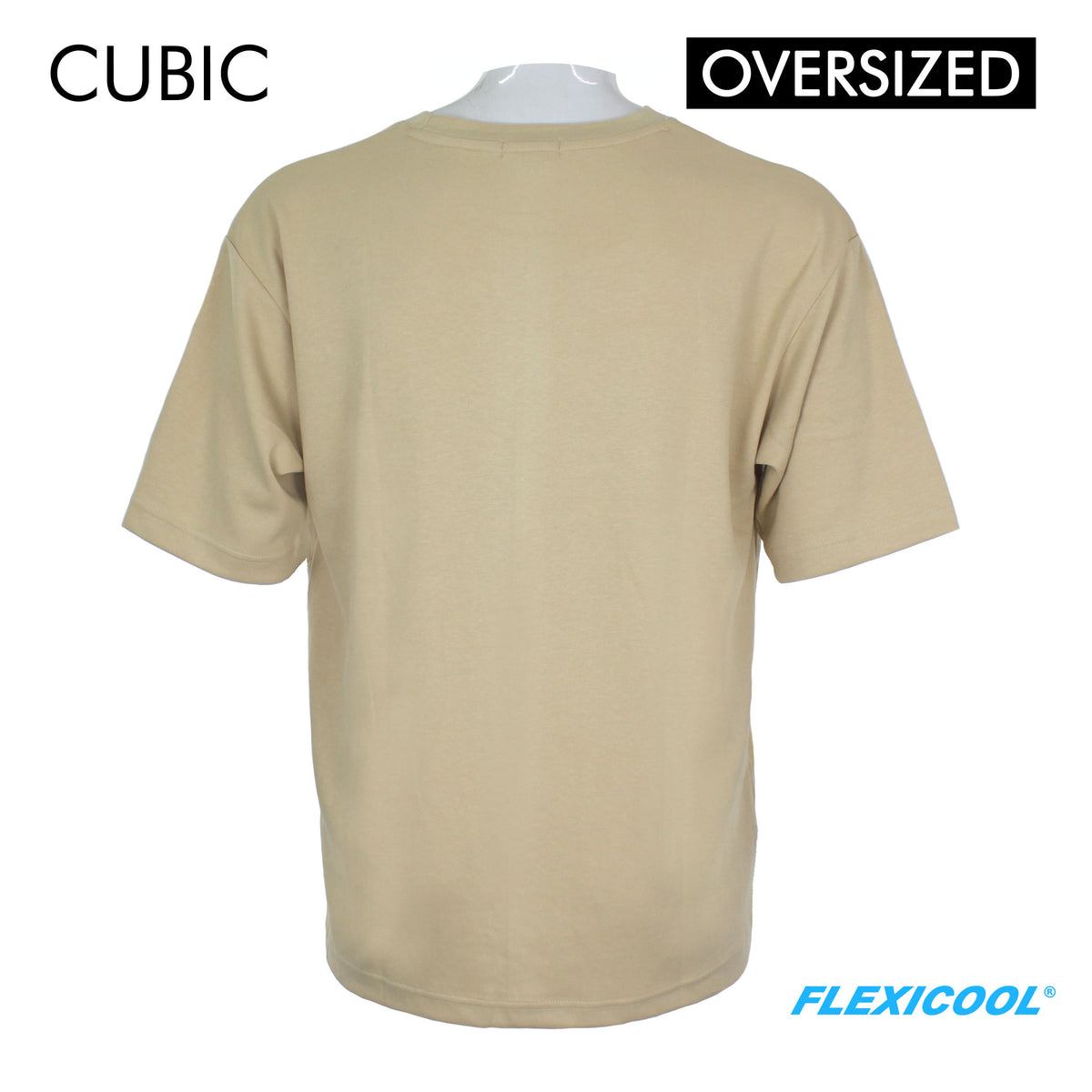 Cubic Men  Plain Oversized Shirt Tshirt Basic Tee T-Shirt  - CMBOS09R