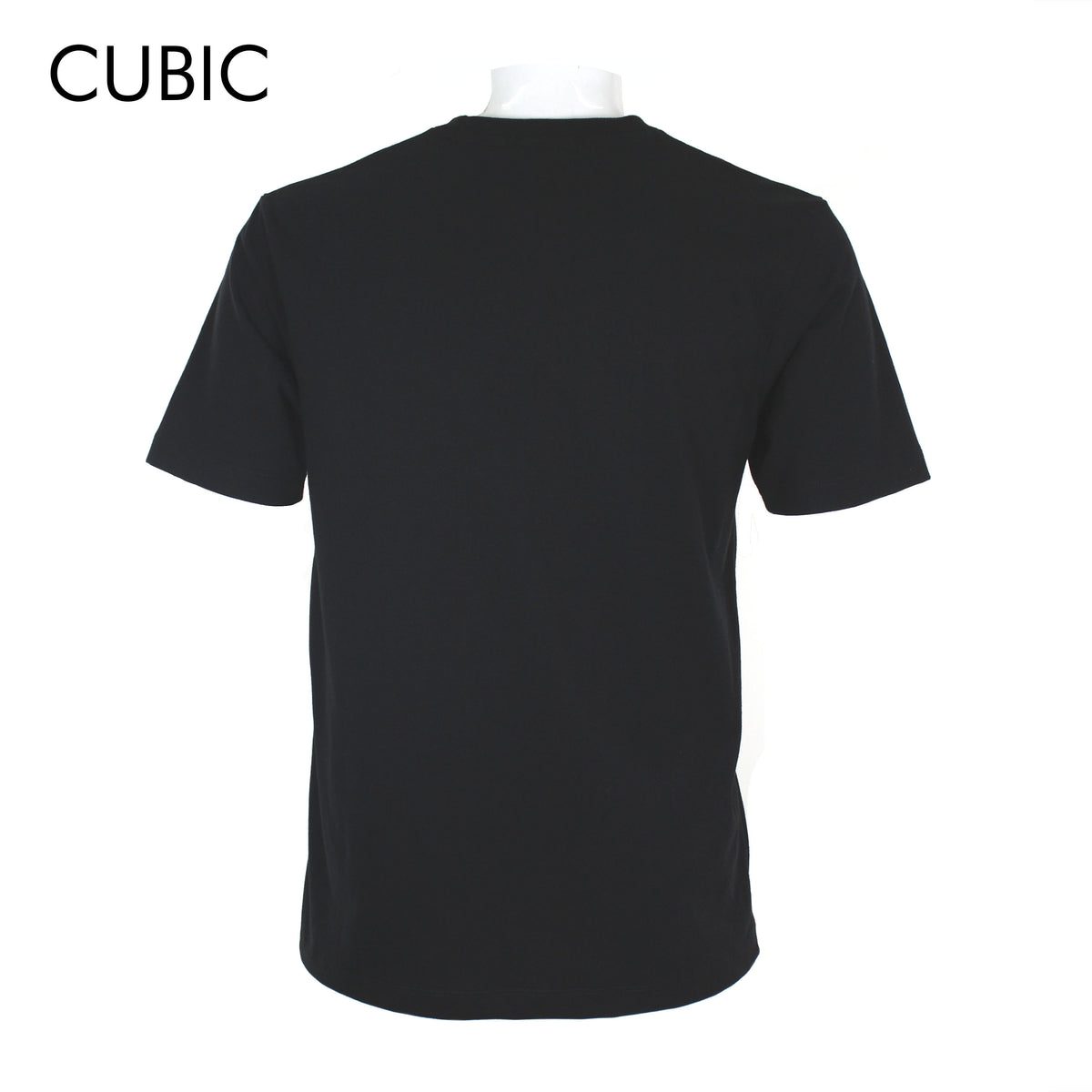 Cubic Men Plain Round Neck Tees T-shirt Top Top for Men - CMJ2610R