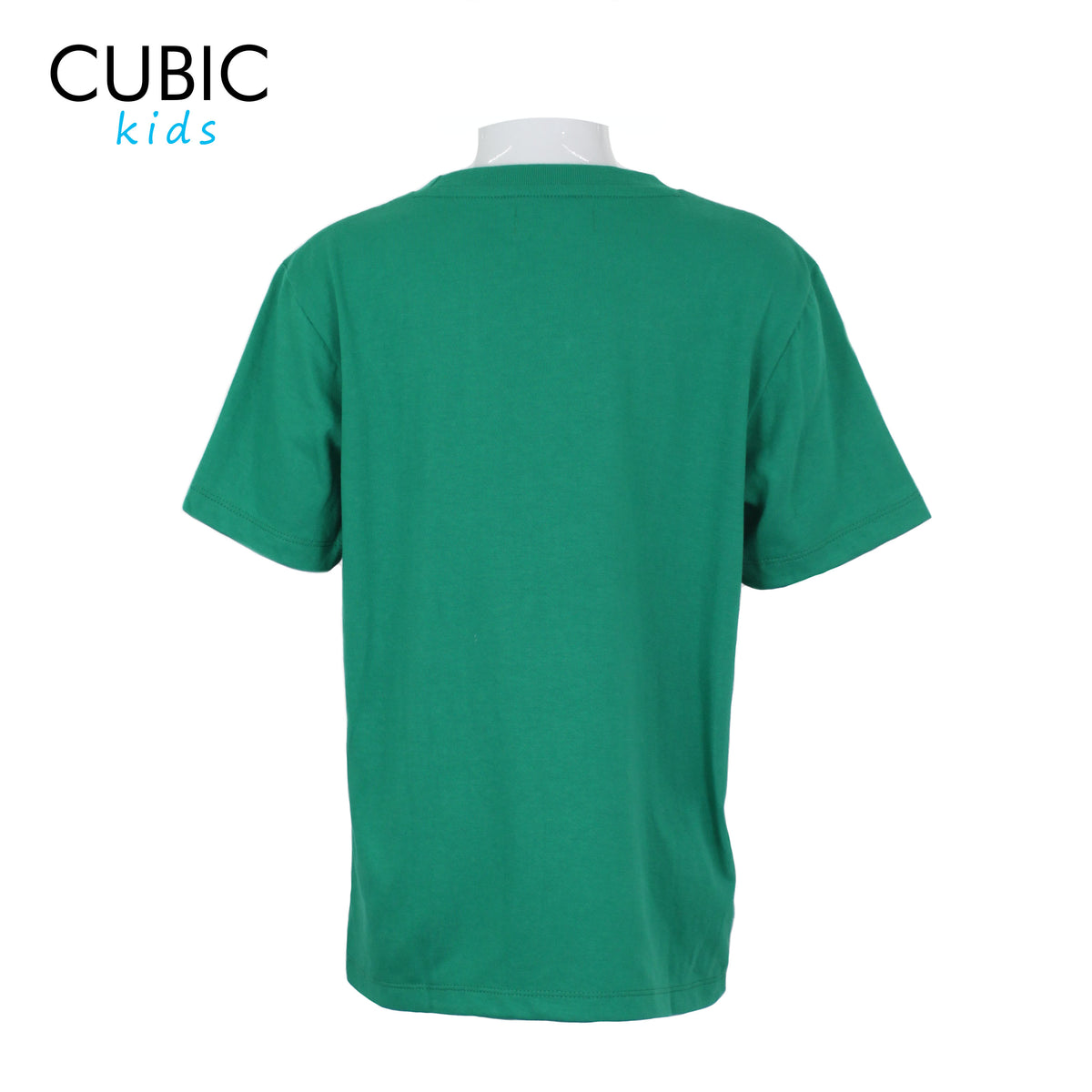 Cubic Boys Kids Plain Round Neck with Accent on Sleeve Shirt Top for Boys - CKJ2505R