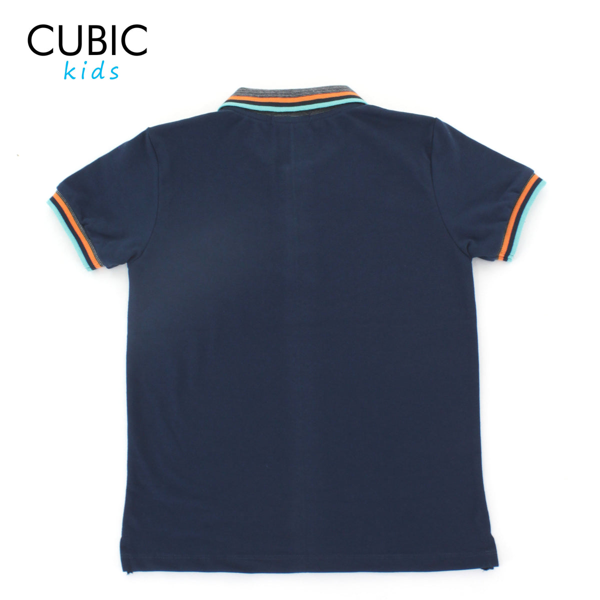 Cubic Boys Kids Pique Polo Shirt Polo-Shirt Collar Top Top for Boys - CKP2414H