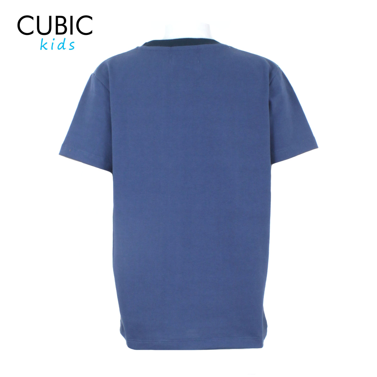 Cubic Boys Kids Round Neck with Combi Design Shirt Top for Boys - CKJ2501R