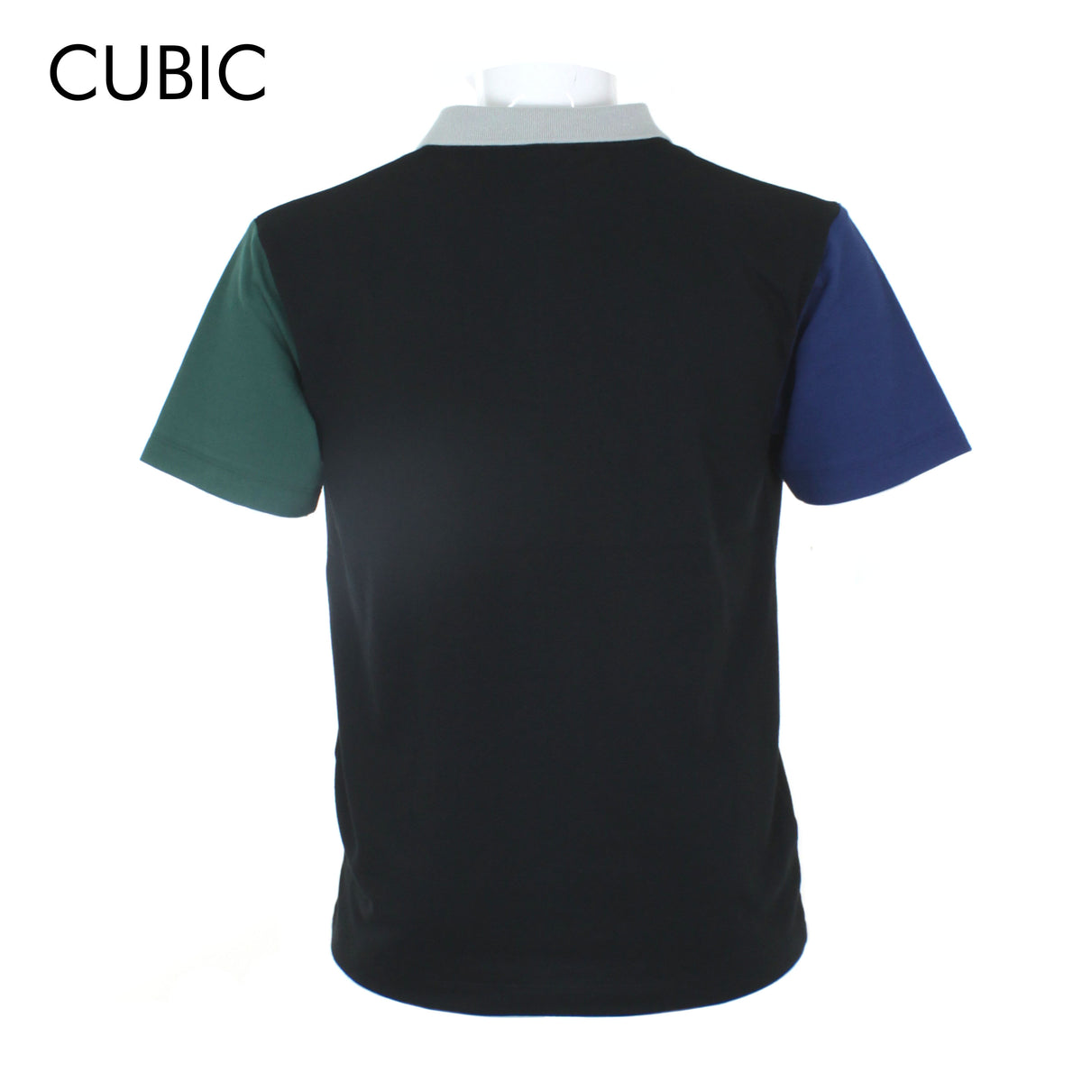 Cubic Mens Pique Polo Shirt Polo-shirt Collar Top Top for Men - CMP2511H