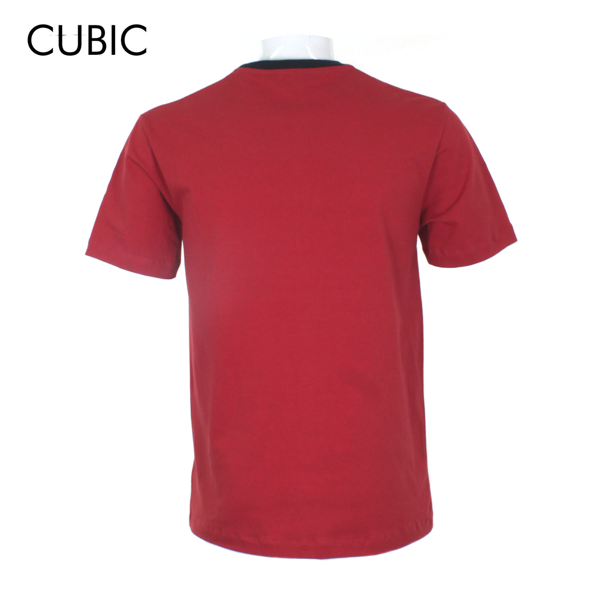 Cubic Men Tuck Jersey Round Neck Tees T-shirt Top Top for Men - CMJ2434R