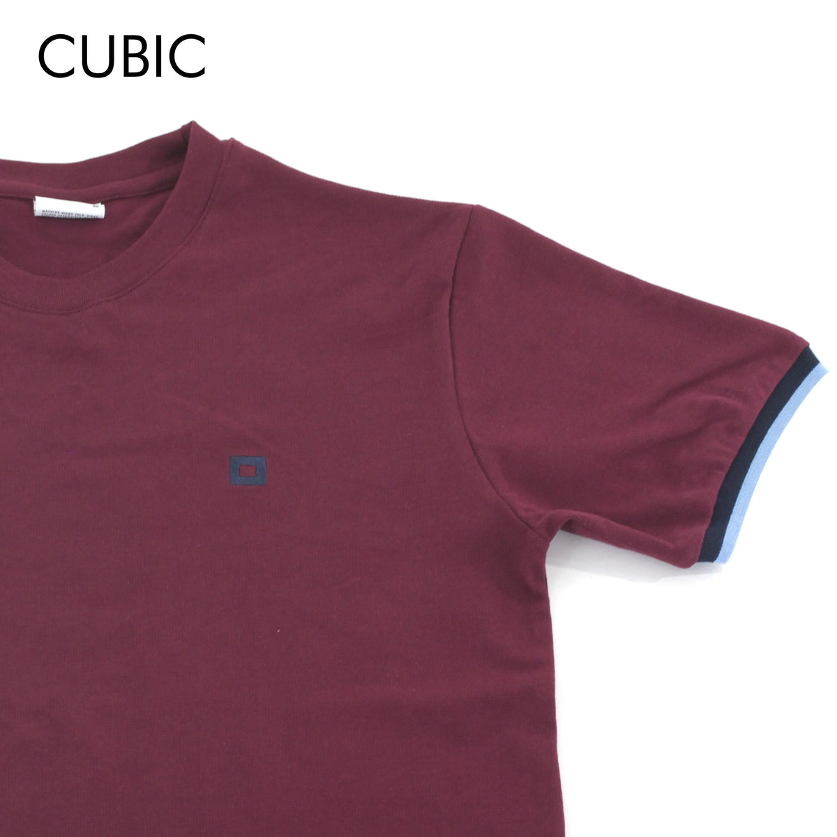 Cubic Mens Jersey Round Neck Tees T-Shirt Shirt Top Top for Men - CMJ2502R