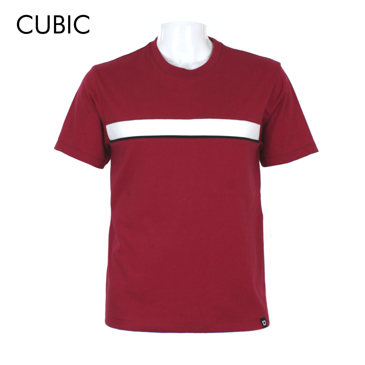 Cubic Men Jersey Round Neck Tees T-shirt Top Top for Men - CMJ2514R
