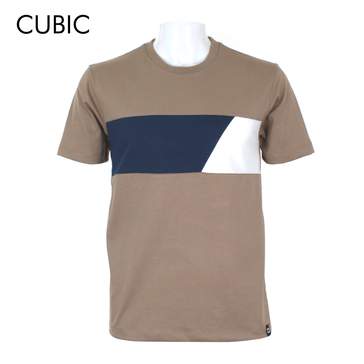 Cubic Men Jersey Round Neck Tees T-shirt Top Top for Men - CMJ2515R