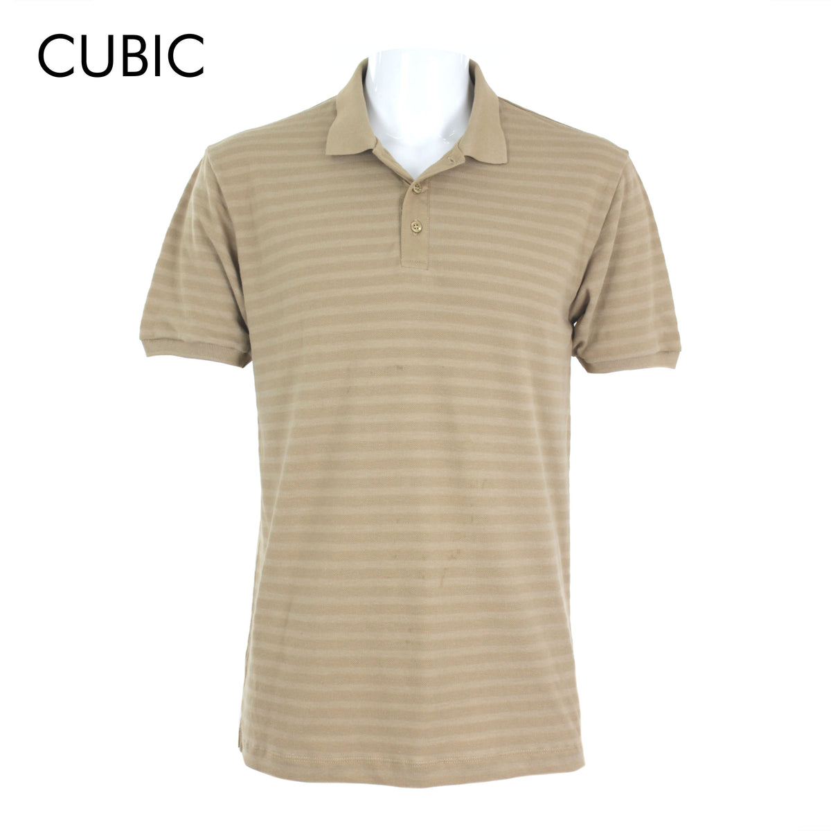 Cubic Mens Mix Pique  Polo Shirt Polo-shirt Collar Top Top for Men - CMP2605H