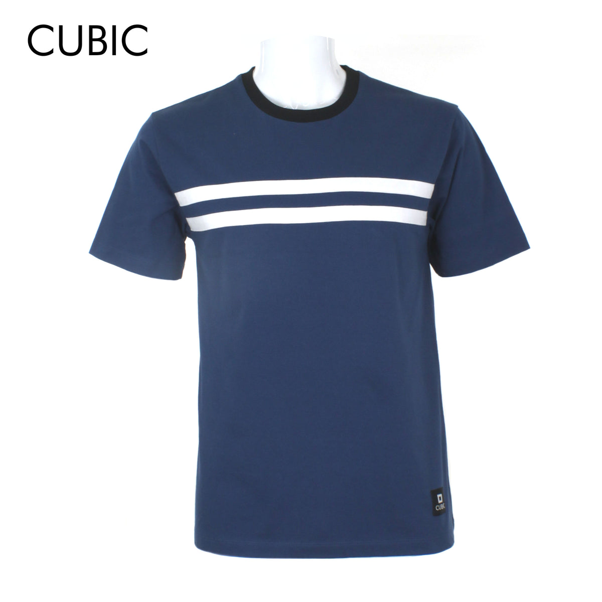 Cubic Men Tuck Jersey Round Neck Tees T-shirt Top Top for Men - CMJ2434R