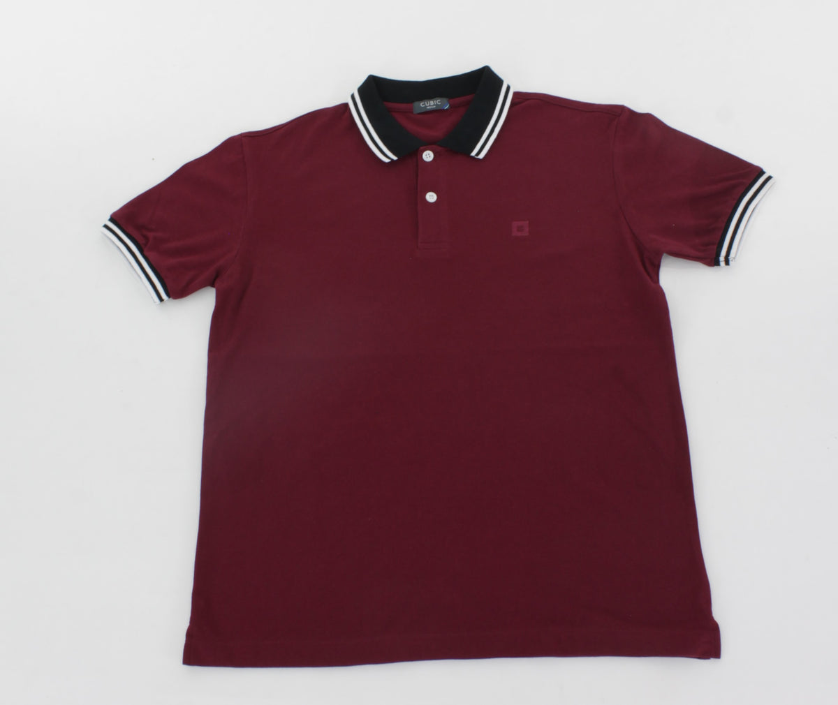 Cubic Mens Pique Polo Shirt Polo-shirt Collar Top Top for Men - CMP2429H
