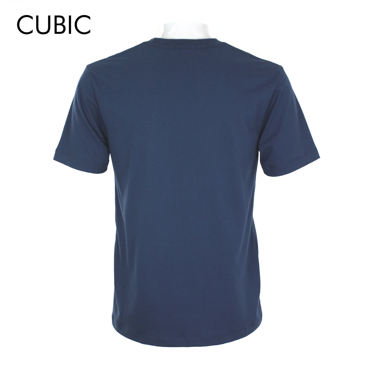 Cubic Men Plain Round Neck Tees T-shirt Top Top for Men - CMJ2610R