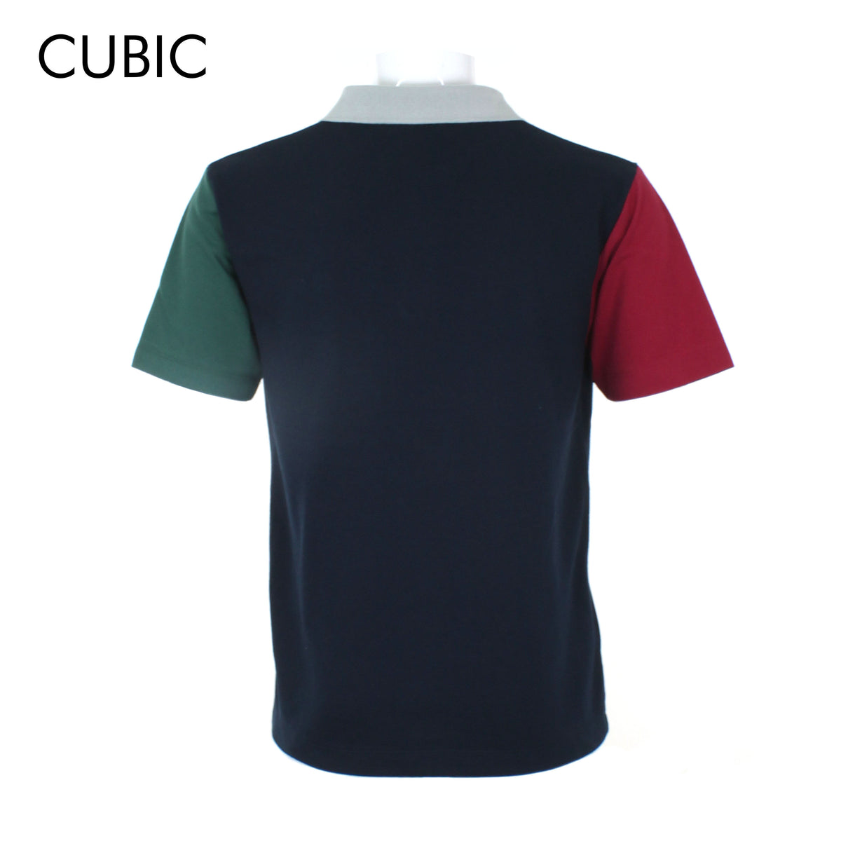 Cubic Mens Pique Polo Shirt Polo-shirt Collar Top Top for Men - CMP2511H