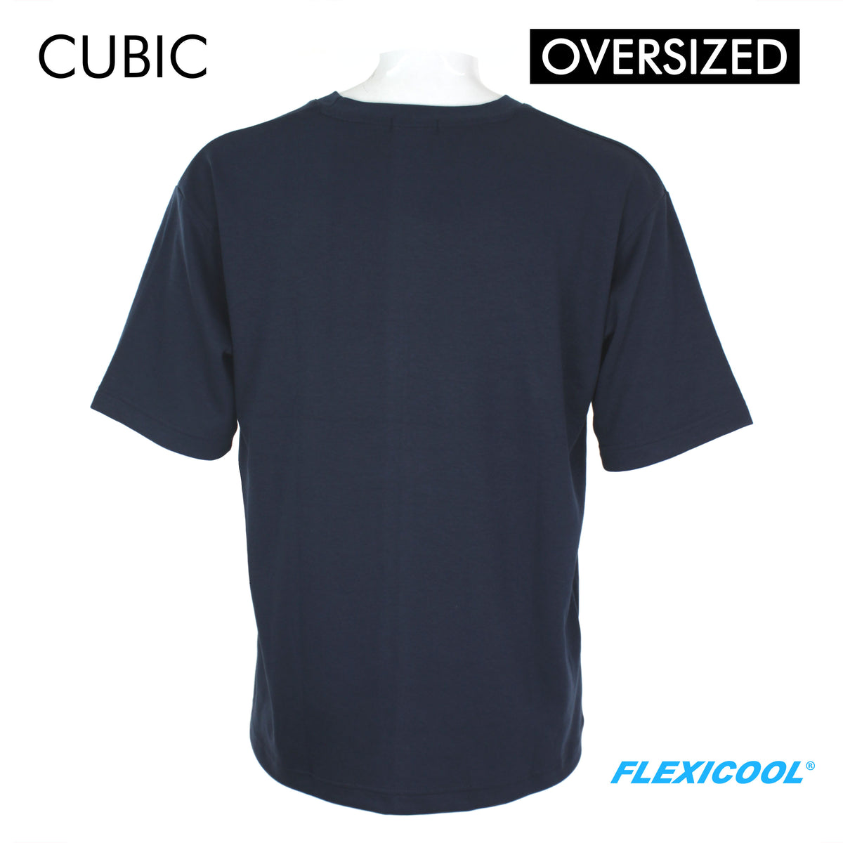 Cubic Men  Plain Oversized Shirt Tshirt Basic Tee T-Shirt  - CMBOS09R