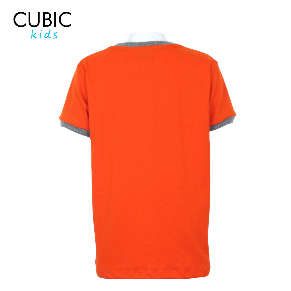 Cubic Boys Kids Round Neck with Embro Logo Design T-shirt Shirt Top for Boys - CKJ2306R