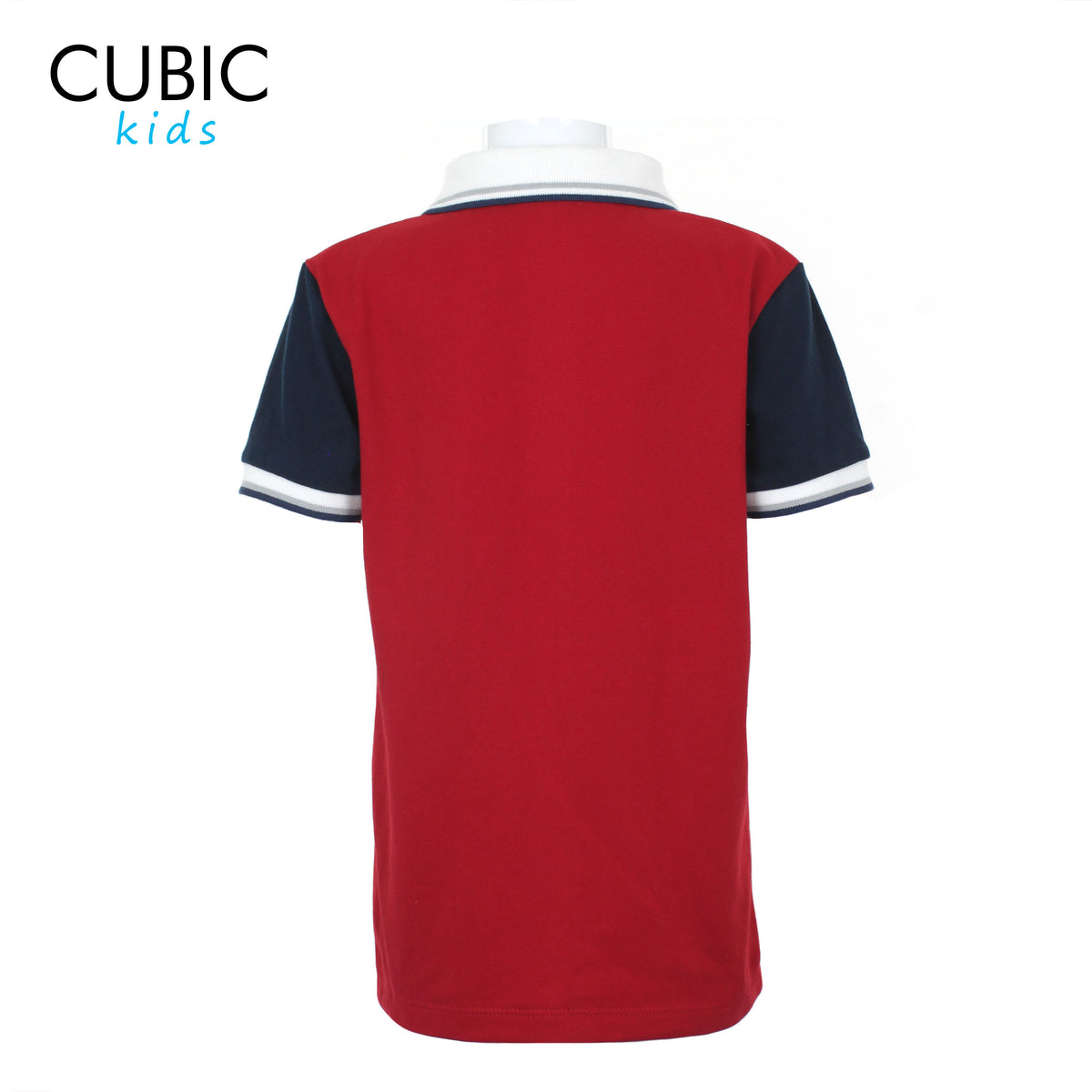 Cubic Boys Kids Pique Polo Shirt Polo-Shirt Collar Top Top for Boys - CKP2220H