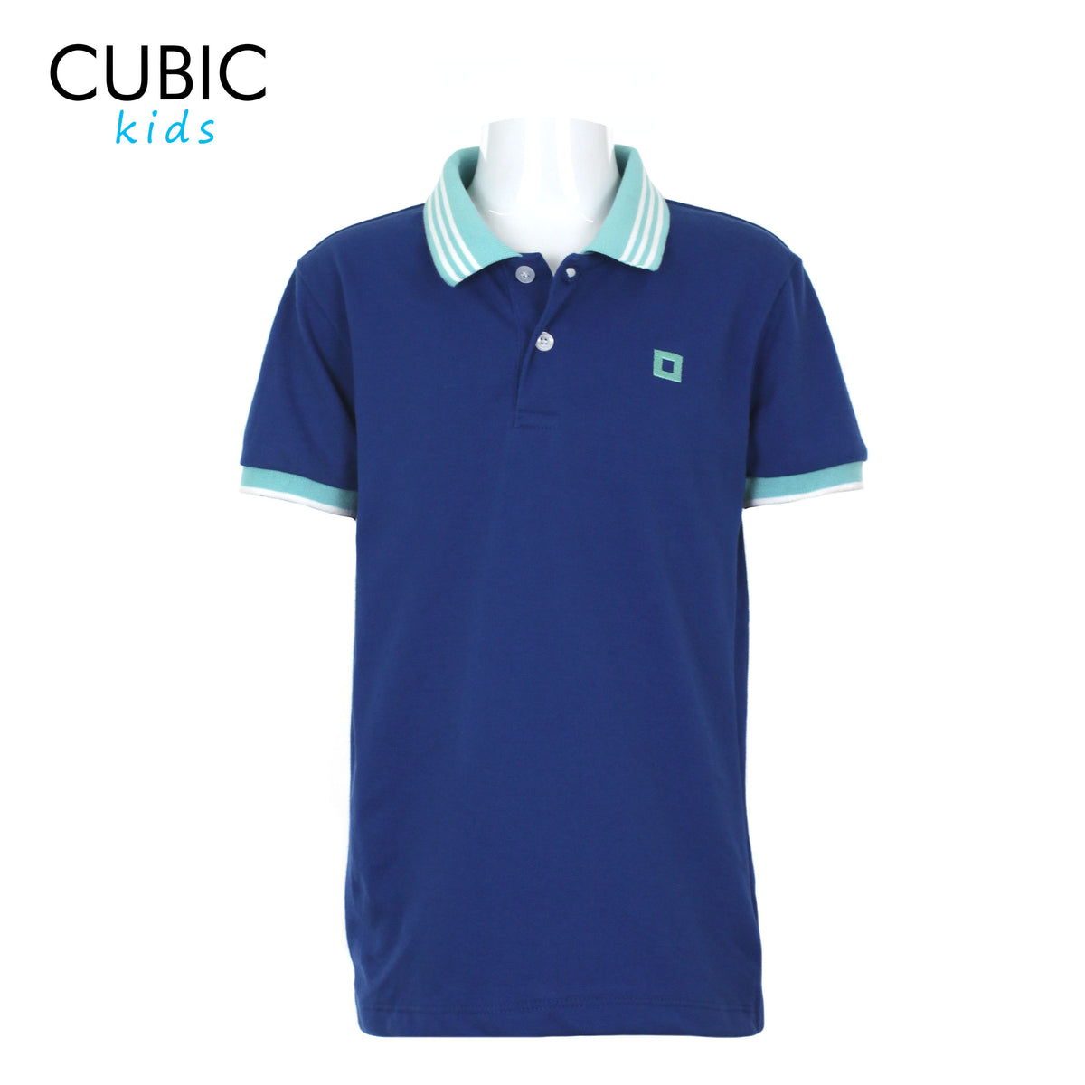 Cubic Boys Kids Pique Polo Shirt Polo-Shirt Collar Top Top for Boys - CKP2221H