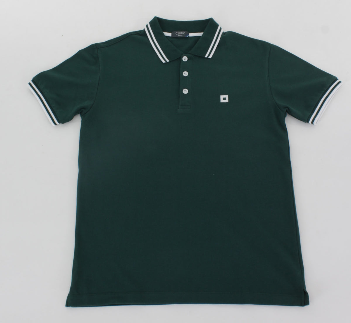 Cubic Mens Pique Polo Shirt Polo-shirt Collar Top Top for Men - CMP2423H