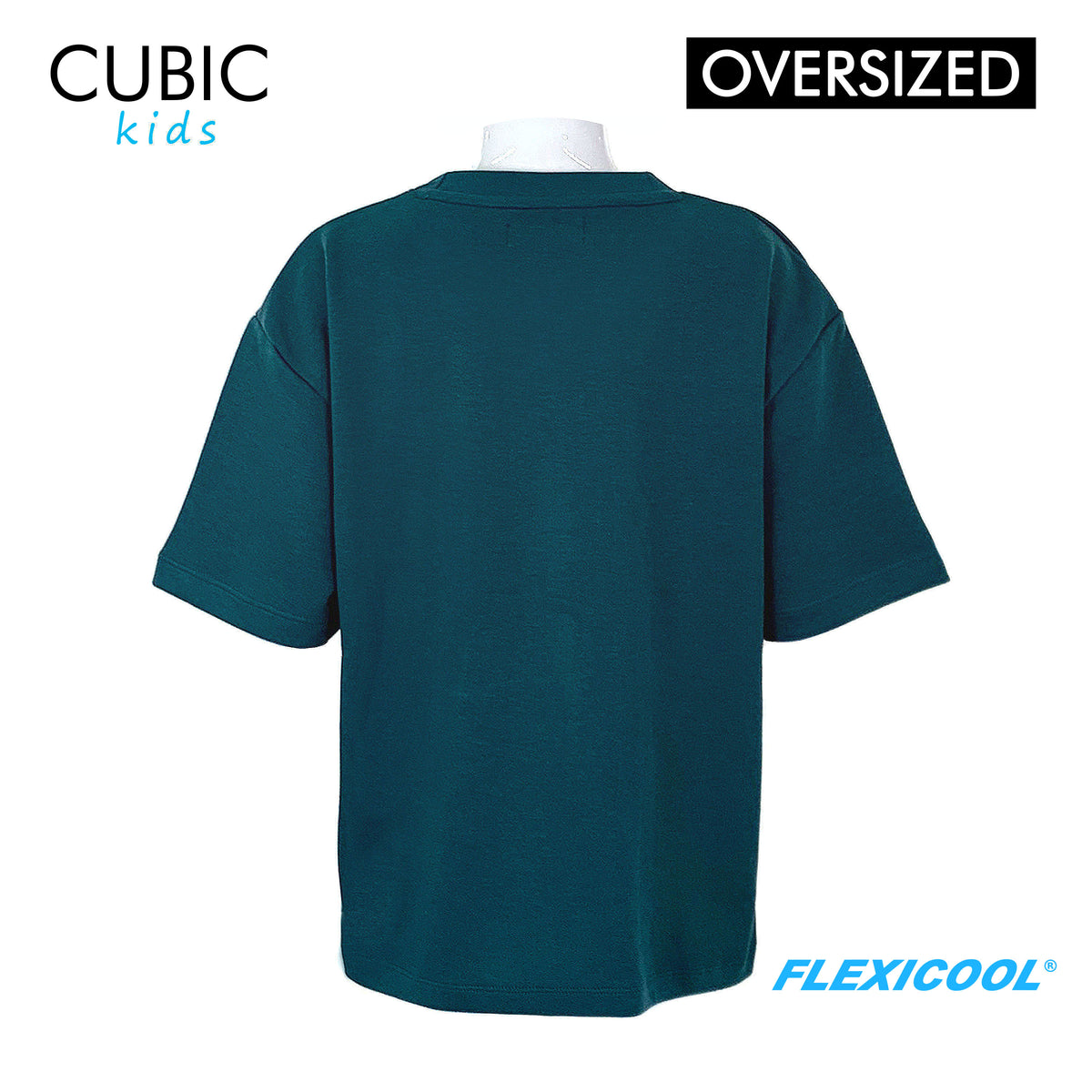 Cubic Boys Kids Plain Oversized Round Neck Shirt Top for Boys - CKJ2611R