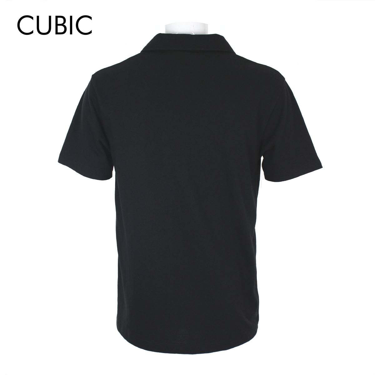 Cubic Mens Pique  Polo Shirt Polo-shirt Collar Top Top for Men - CMP2612H