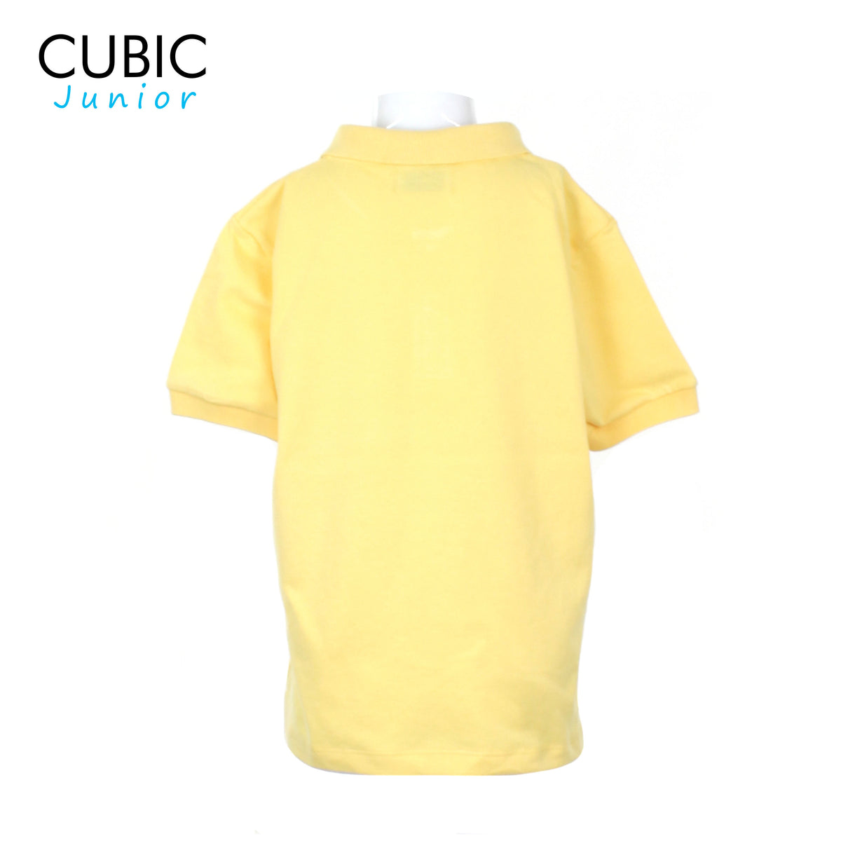 Cubic Junior Kid's Plain Basic Pique  Polo Shirt Polo-shirt Collar Top Top for Boys - CKB-PS