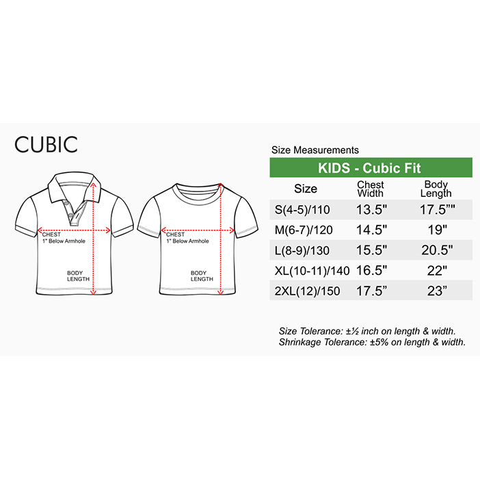 Cubic Boys Kids Plain Round Neck with Accent on Sleeve Shirt Top for Boys - CKJ2505R