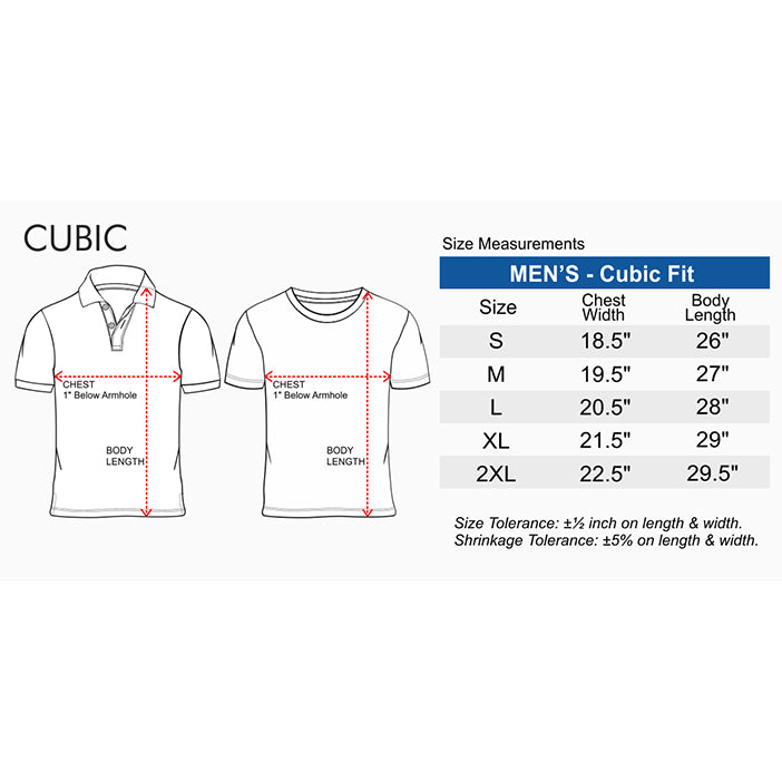 Cubic Mens Stripes  Polo Shirt Polo-shirt Collar Top Top for Men - CMS2513C