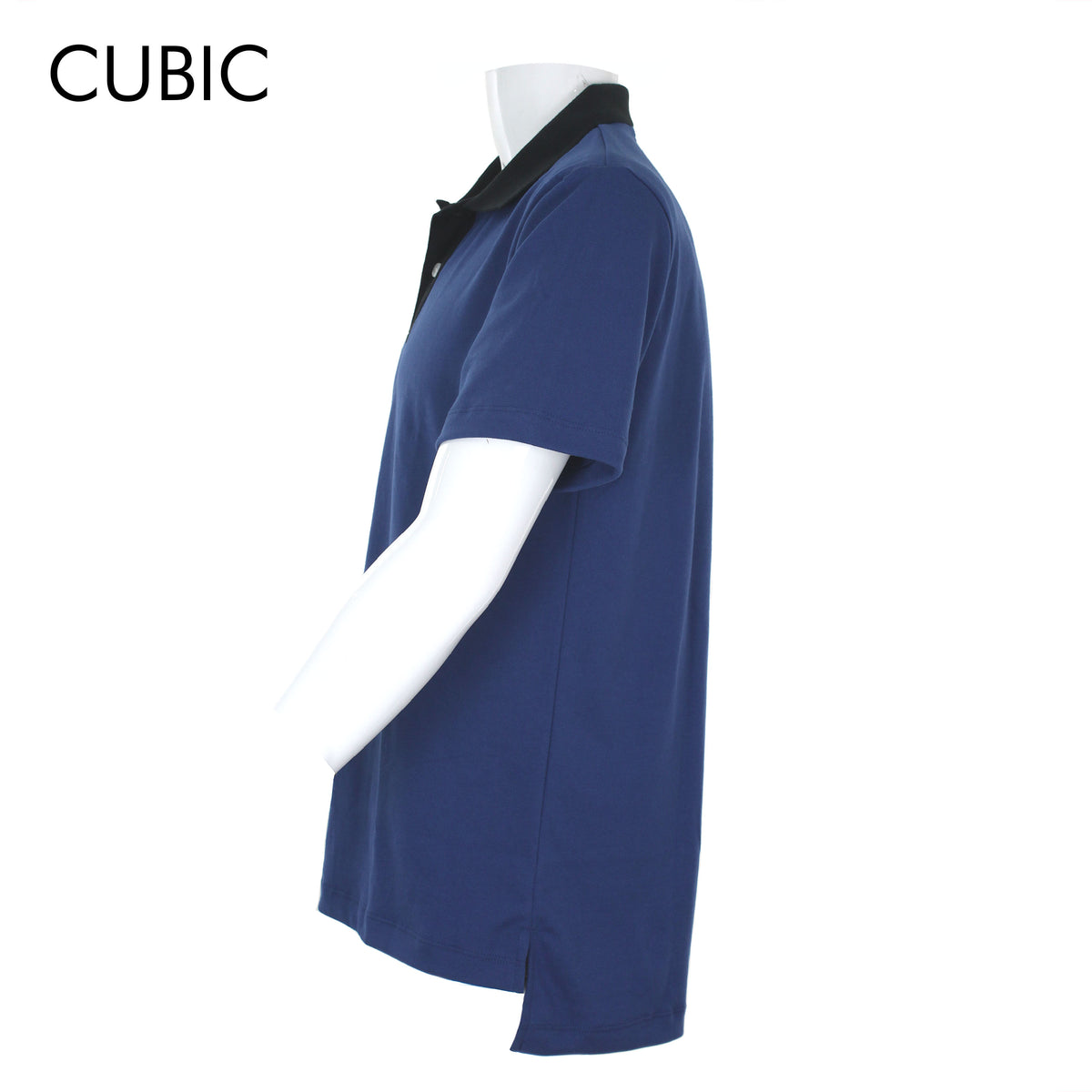 Cubic Mens Pique  Polo Shirt Polo-shirt Collar Top Top for Men - CMP2619H
