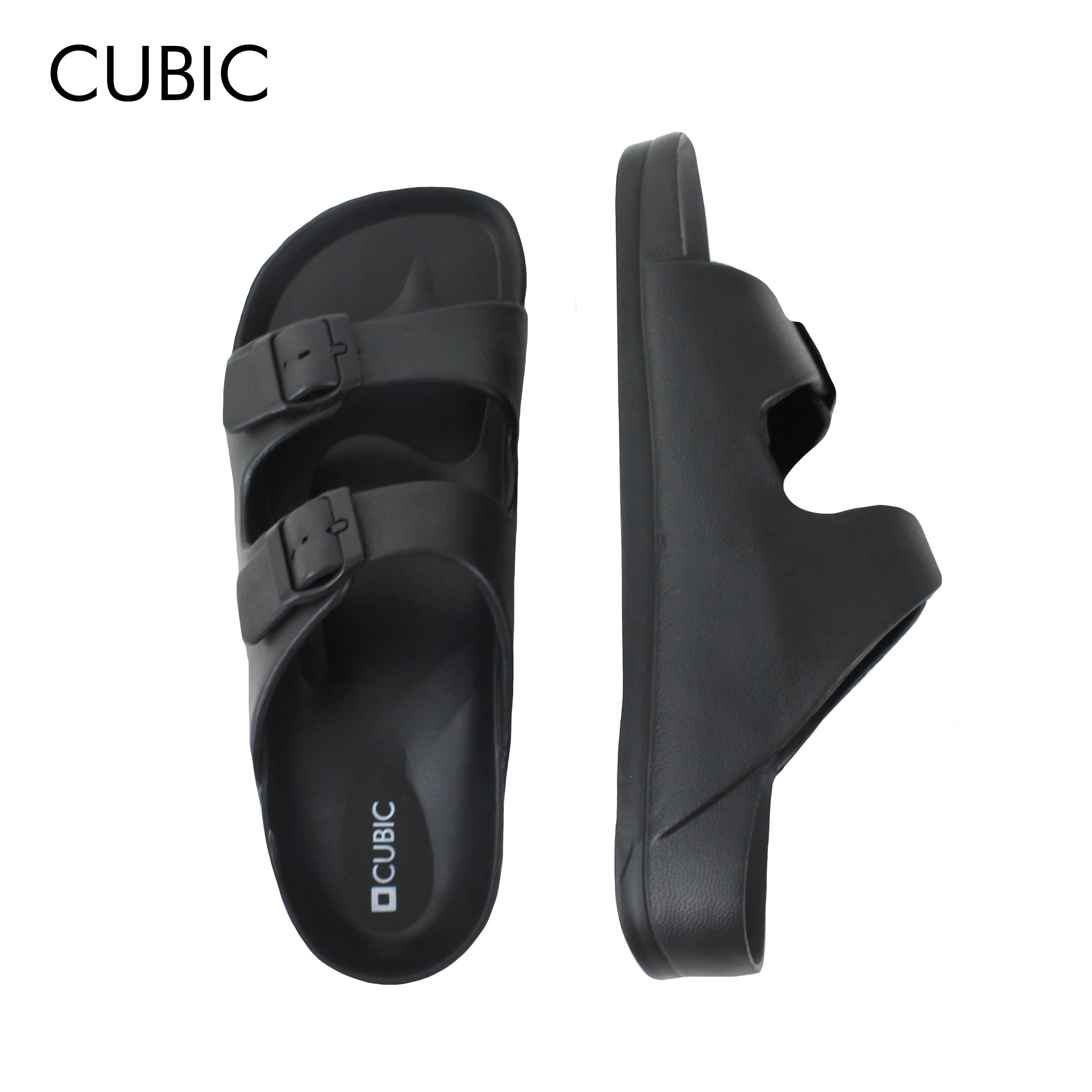 Mens strap slides sale