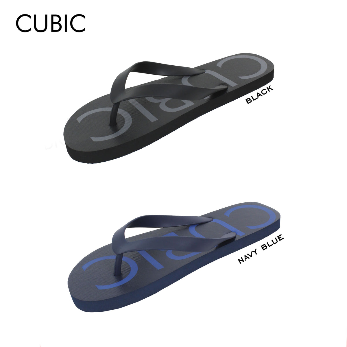 Cubic Men Printed Flip Flops Slippers - CSF2101