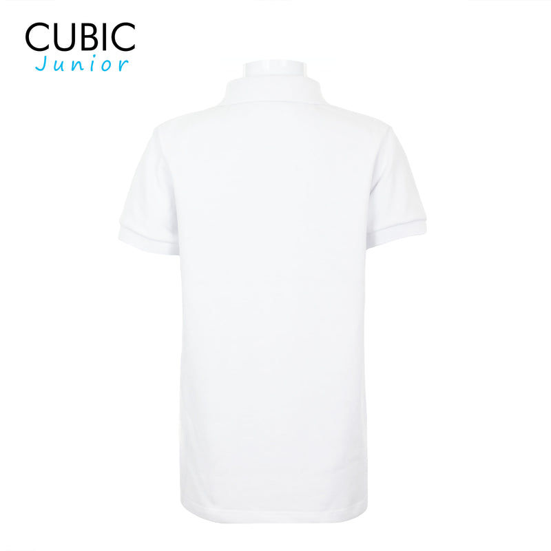 Cubic Boys Kid's Plain Basic Pique  Polo Shirt Polo-shirt Collar Top Top for Boys - CKB-PS